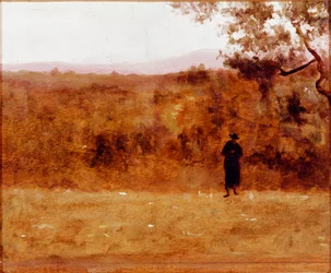 Czytanie w biurze Obraz Giuseppe De Nittis (1846-1884) XIX-wieczna Florencja, Galleria d