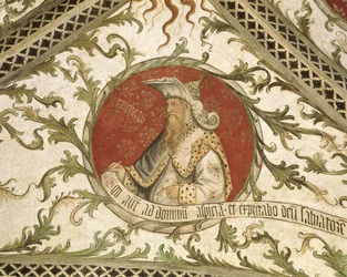 Prorok Micheasz, z Loggii d „Zwiastowanie, 1451