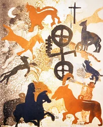 Światło księżyca, 2000 (monodruk)