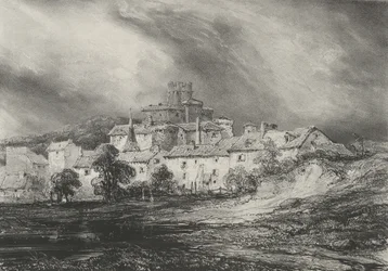 Zamek Pont-Gibaud, 1830.