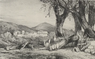 Wąwóz Royat, 1831.