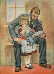 List (kolorowa litografia)