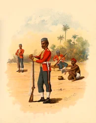 11. Bengalska rdzenna piechota, 1890.