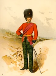 21. - Królewscy Fizylierzy Szkoci, 1890.