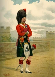 42. - Czarna Watch Royal Highlanders, 1890.