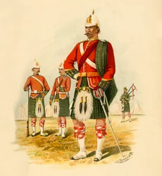Piąty Królewski Szkot Kanady, 1890.
