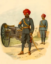 Artyleria Bombaju, 1890.