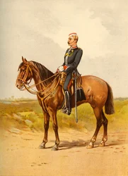 Królewski Pułk Królowych - Staffordshire Yeomanry, 1890.