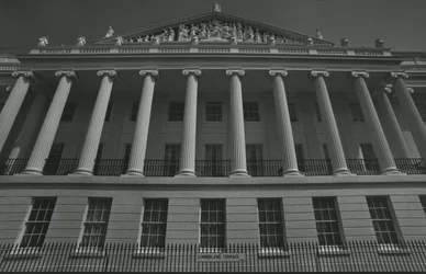 Cumberland Terrace, Regents Park, Londyn 1950 r.