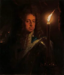 Portret Wilhelma III (1650-1702), księcia Orańskiego, właściciela stada, a od 1689 r. króla Anglii