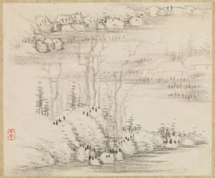 Krajobrazy i drzewa, ca. 1679.