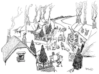 Wieś, najweselsza na świecie, 1906