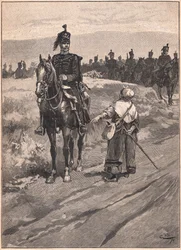 Książę Brunszwiku i jego huzarzy (Czarni Brunszwiczycy), AD 1810