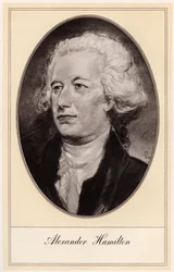 Alexander Hamilton, polityk amerykański, początek XX wieku.