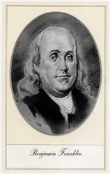 Benjamin Franklin, postać polityczna i mężowie stanu Stanów Zjednoczonych, początek XX wieku
