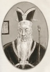 Konfucjusz, z Żywych biografii przywódców religijnych