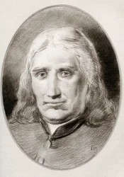 George Fox, z książki Żywe biografie przywódców religijnych