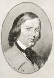 Robert Schumann, z Żywych biografii wielkich kompozytorów.