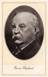 Stephen Grover Cleveland, 22 i 24 prezydent Stanów Zjednoczonych, początek XX wieku.