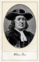 William Penn, założyciel Pensylwanii, początek XX wieku.