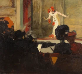 Scena z Sali Muzycznej, ok. 1900