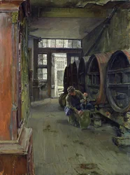 W Fabryce Ocet w Hamburgu, 1891