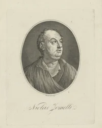 Portret kompozytora Niccolò Jommelli 1714-1774.