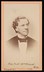 Portret Roberta McClellanda 1807-1880, 1876.