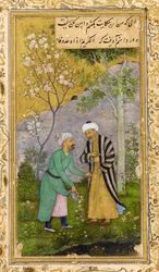 Saadi w ogrodzie różanym, 1645.