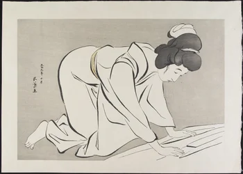 Kobieta składane kimono, październik 1920