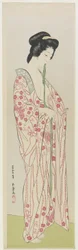Kobieta w bieliźnie kimono, maj 1920