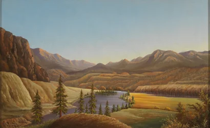 Widok na jezioro Okanagan, Kolumbia Brytyjska