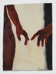 About to Touch, 2025 (akwarela na papierze Arches)