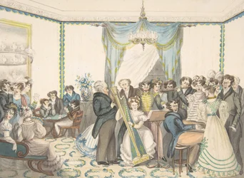 Koncert, 1820-30.