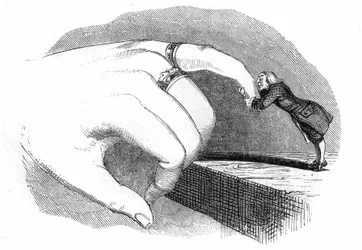 Ilustracja do "Podróży Guliwera" autorstwa Jonathana Swifta