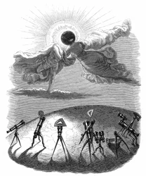 Ilustracja do powieści "Un Autre Monde" autorstwa Henriego Fourniera