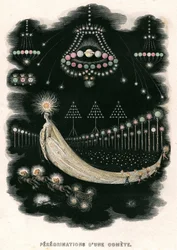 Ilustracja do powieści "Un Autre Monde" autorstwa Henriego Fourniera