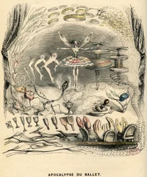 Ilustracja do powieści "Un Autre Monde" autorstwa Henriego Fourniera