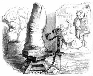 Ilustracja do powieści "Un Autre Monde" autorstwa Henriego Fourniera