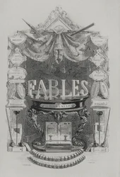 Strona tytułowa Fables de las Fountaine