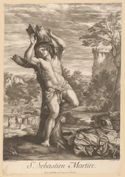 H. Sebastiaan St. Sebastien Martire (tytuł na obiekcie)