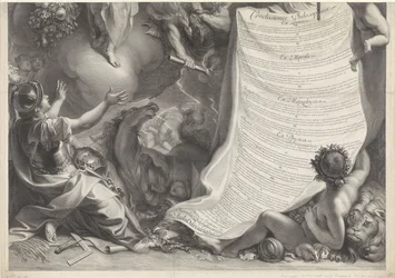 Alegoria władzy Ludwika XIV