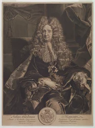 Portret Julesa-Hardouina Mansarta (1646-1708)