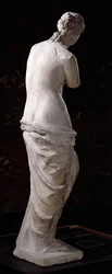 Afrodyta widziana od tyłu, „Wenus z Milo”, okres hellenistyczny, około 130-100 p.n.e.