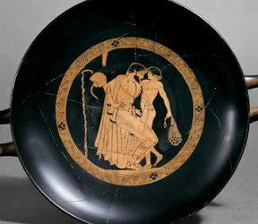 Kubek czerwonofigurowy (ceramiczny)