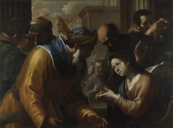 Chrystus spiera się z lekarzami, 1660s