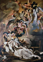 Śmierć św. Scholastyki, Gregorio de