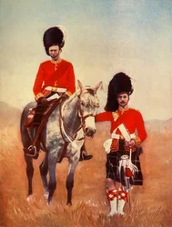 „Oficerowie górali z Seaforth”, 1901.