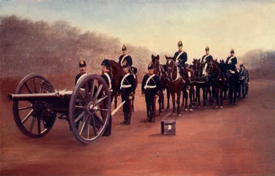 „Królewski Front Artylerii Polowej”, 1900.