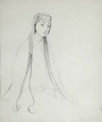 Portret księżnej Marii Maiko Orbeliani 1818-1849, 1840-1842
